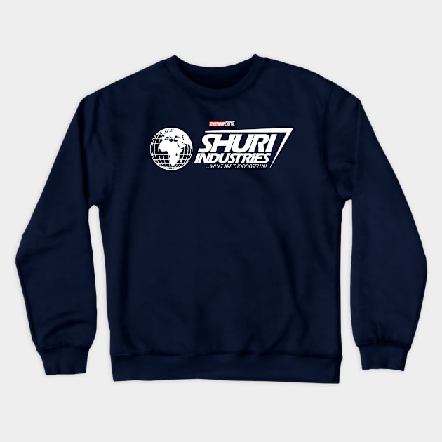 Shuri Industries Crewneck Sweatshirt by StyleWarpDigital